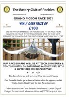 Advert for Pigeon Race 2021